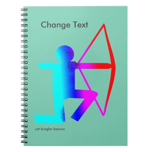 Archer's notebook (kleur) notitieboek (Voorkant)