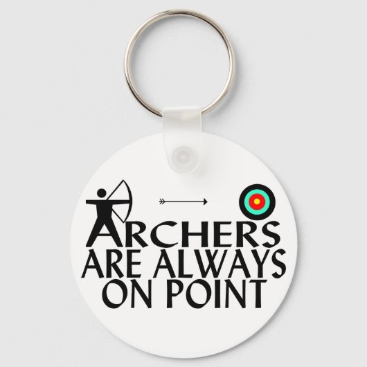 Archers op punt sleutelhanger (Voorkant)