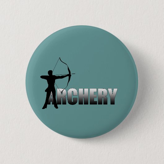 Archers Summer Games Archery 2012 Ronde Button 5,7 Cm (Voorkant)