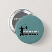 Archers Summer Games Archery 2012 Ronde Button 5,7 Cm (Voorkant /achterkant)