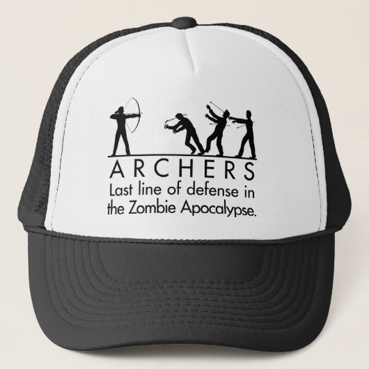 Archers VS Zombies Trucker Pet (Voorkant)