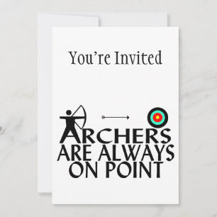 Archers zijn altijd op punt kaart