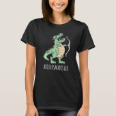 Archersaurus Rex Dino Archer Archersaurus Rex T-shirt (Voorkant)