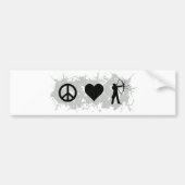 Archery 1 bumpersticker (Voorkant)