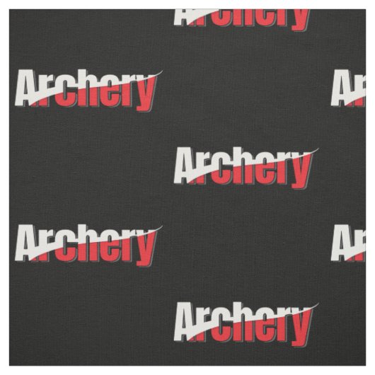 Archery Abstract Swish - Graphic Two-Tone Art Stof (Swatch)