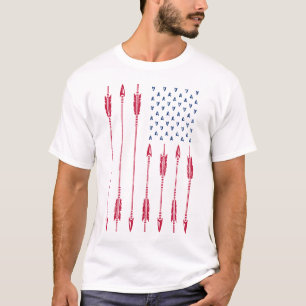 Archery (Amerikaanse vlag) T-shirt