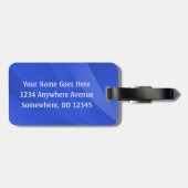 Archery - Archer and Target design Bagagelabel (Achterkant horizontaal)