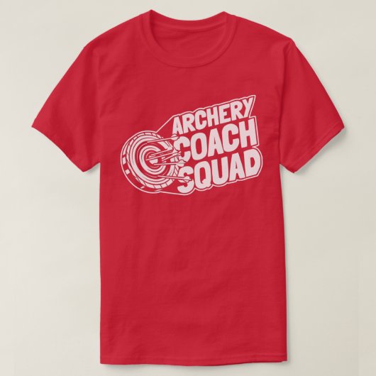 Archery Archer Bowman BowTarget Arrow Coac T-shirt (Design voorkant)