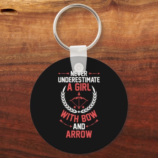 Archery Archer Bowman Sleutelhanger (Voorkant)