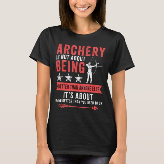 Archery Archer Gift T-shirt (Voorkant)