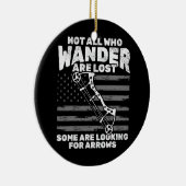 Archery Archers Archery's Lovers die sommigen zien Keramisch Ornament (Rechts)