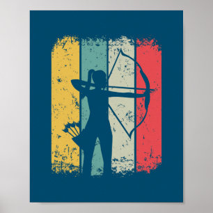 Archery Arrow Bow Archery Archer Poster