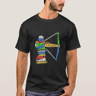 Archery Arrows Target Word Archer T-shirt