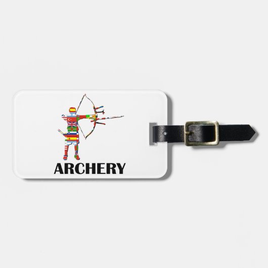 Archery Bagagelabel (Voorkant horizontaal)