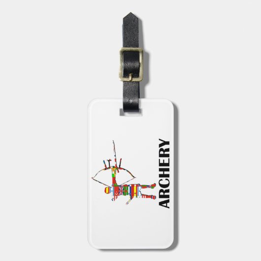 Archery Bagagelabel (Voorkant verticaal)