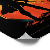 Archery Bow Archer Sunset Silhouette Hunter Poster (Hoek)