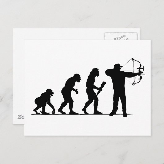 Archery Briefkaart (Voorkant / Achterkant)