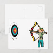 Archery Briefkaart (Voorkant / Achterkant)