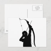 Archery Briefkaart (Voorkant / Achterkant)