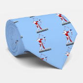 Archery British flag Archer GB Stropdas (Opgerold)