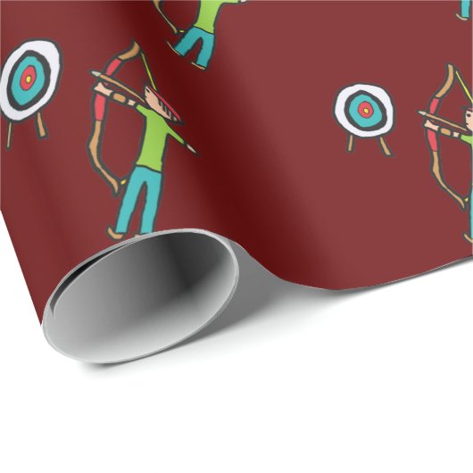 Archery Cadeaupapier (Rol Hoek)