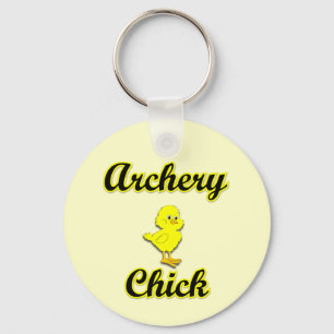 Archery Chick Sleutelhanger