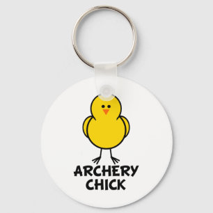Archery Chick Sleutelhanger
