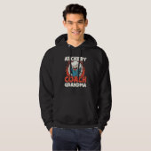 Archery Coach Grandma  Coding Software Programming Hoodie (Voorkant volledig)