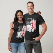 Archery Compound Bow American Flag Cool Usa Patrio T-shirt (Unisex)