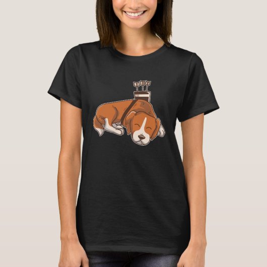Archery Corgi Sleeping Dog Pet Hunter Kids T-shirt (Voorkant)