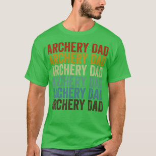 Archery Dad Archer Bow en Arrow Dad Archery T-shirt