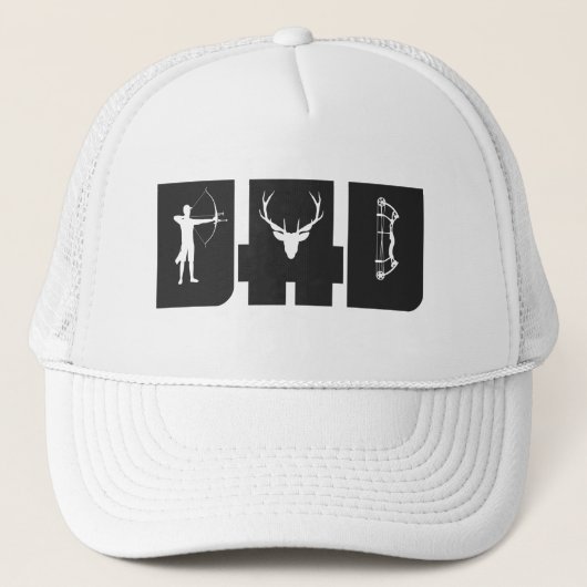Archery Dad Archer Bow Hunting Hunter Trucker Pet (Voorkant)