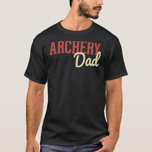 Archery Dad Bow and Arrow Fathers Day Archer T-shirt (Voorkant)