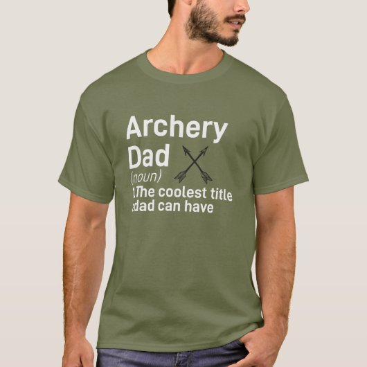 Archery Dad T-shirt (Voorkant)
