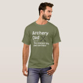 Archery Dad T-shirt (Voorkant volledig)