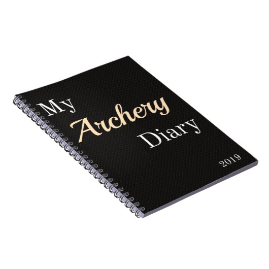 Archery Diary-laptop Notitieboek (Rechterzijde)