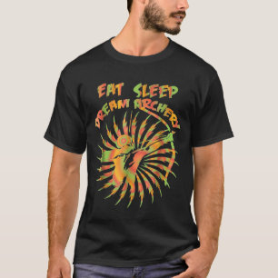 Archery Eat Sleep Dream Archery Grafisch T-shirt