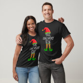 Archery Elf Family Matching kerstgroep Funny T-shirt (Unisex)