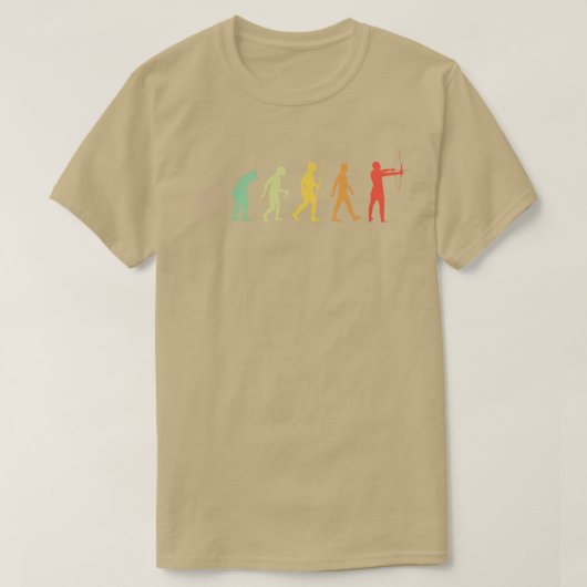 Archery Evolution Gift Archer T-shirt (Design voorkant)