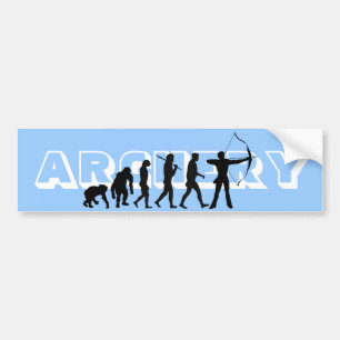 Archery Evolution Sportliefhebbers Bumpersticker