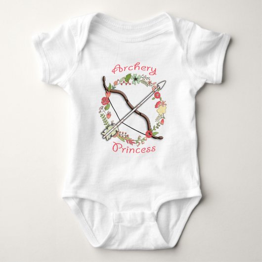 Archery Flower Princess Romper (Voorkant)