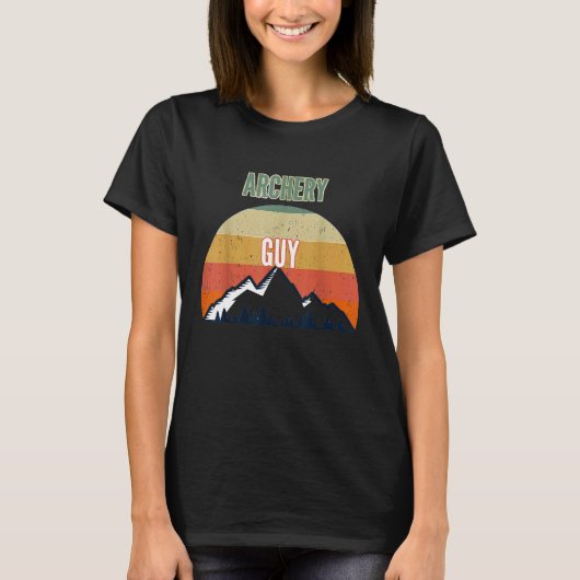 Archery for Men Archery Guy T-shirt (Voorkant)