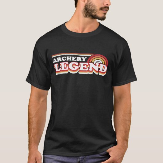 Archery Funny Archery Legend T-shirt (Voorkant)