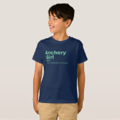 Archery Girl - Archery T-shirt (Voorkant volledig)