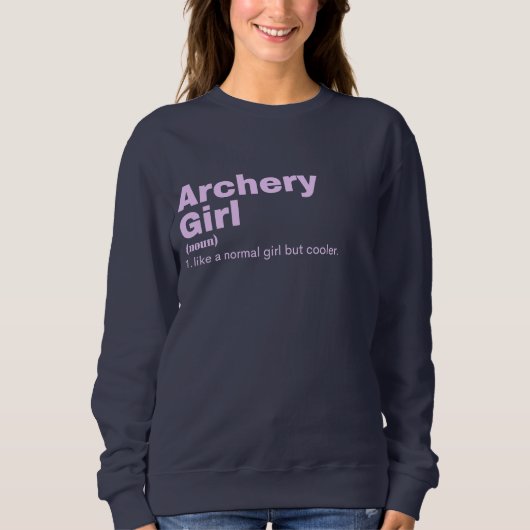 Archery Girl - Archery Trui (Voorkant)