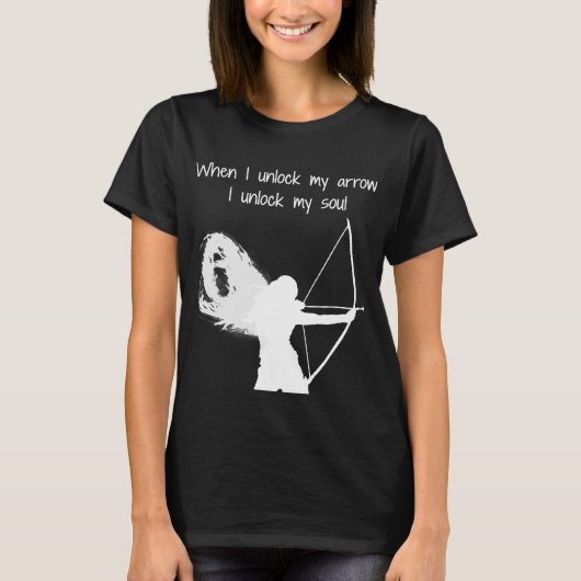 Archery Girl - Bowhunter Shirt (Voorkant)