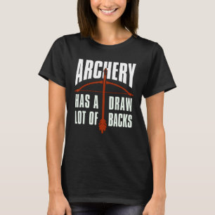 Archery heeft veel Draag bokssport T-shirt