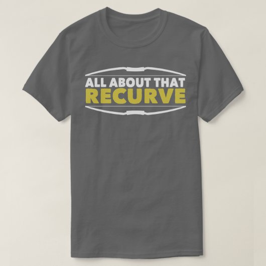 Archery helemaal over dat recurve t-shirt (Design voorkant)
