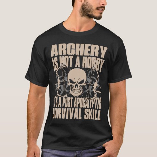 Archery is geen hobby t-shirt (Voorkant)