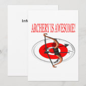 Archery is Geweldige Kaart (Voorkant / Achterkant)